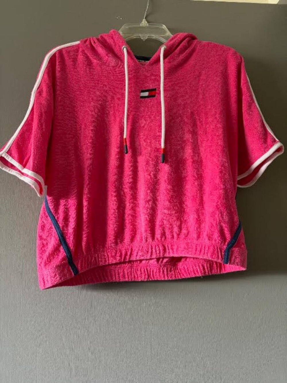 Tommy Hilfiger sport Hooded cropped SIZE L